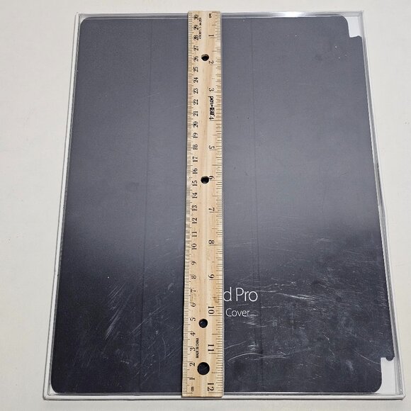Authentic OEM Genuine Apple iPad Pro Smart Cover MK0l2ZMA/A 12.9"- Charcoal Gray - Picture 6 of 7